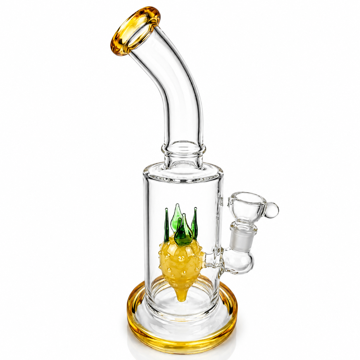 10" Tank with Pineapple Filter with Bowl Mixed 4-Colors