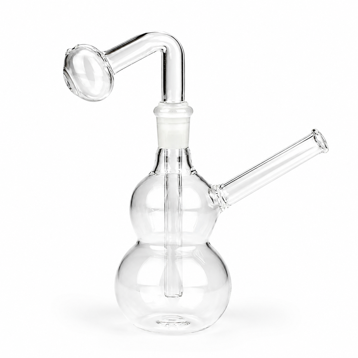 6" Snooper Double Ball Clear