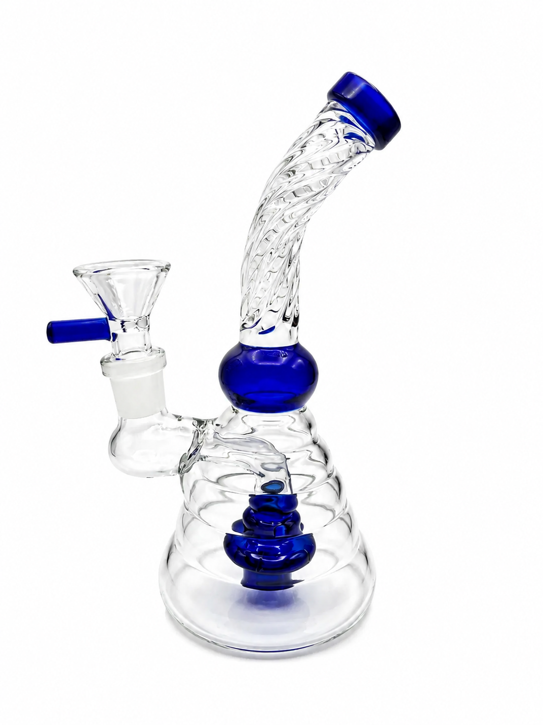 6" Pyramid Tank Ball Hand Disc Shower with Handle Slide Mixed 6-Colors