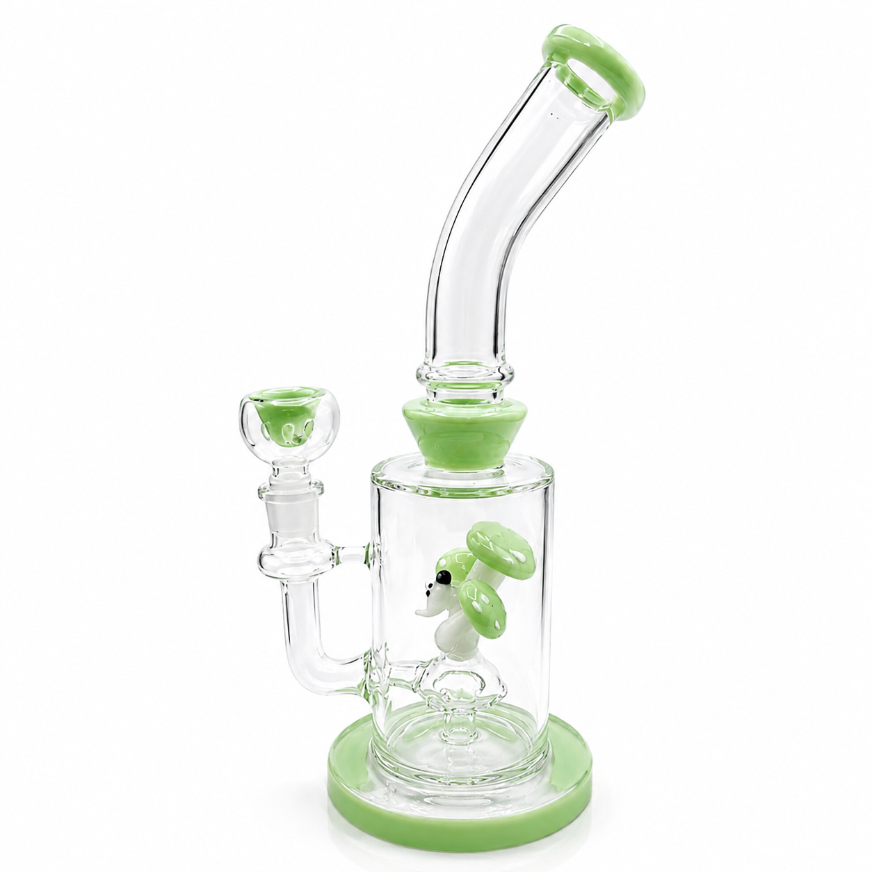 10" Tank Mushroom Shower with Bowl Slime 5-Color