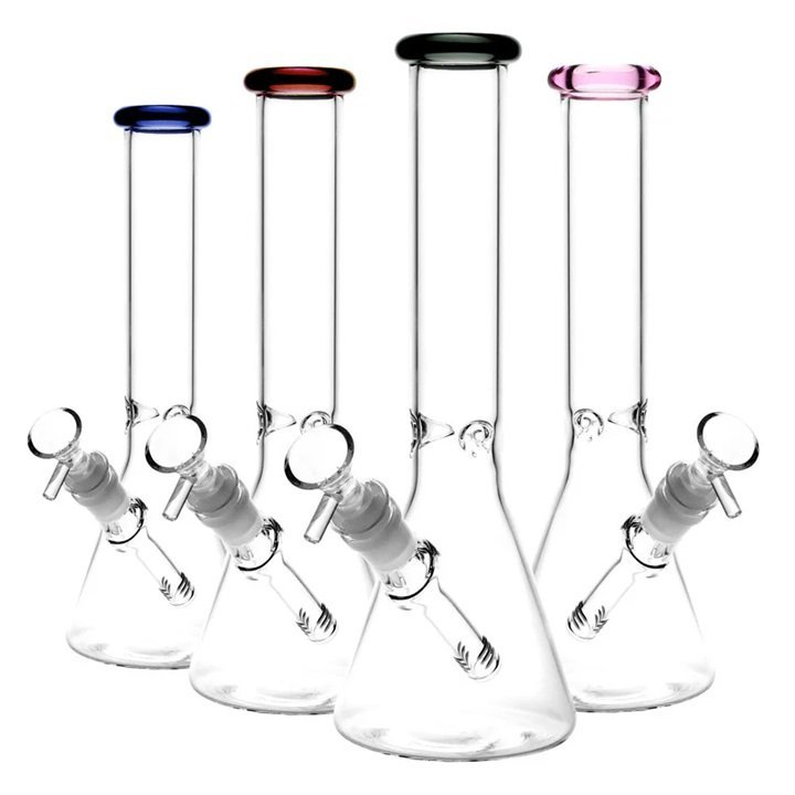 10" Heavy Beaker Bong 5mm, 3 pc Color Image 2