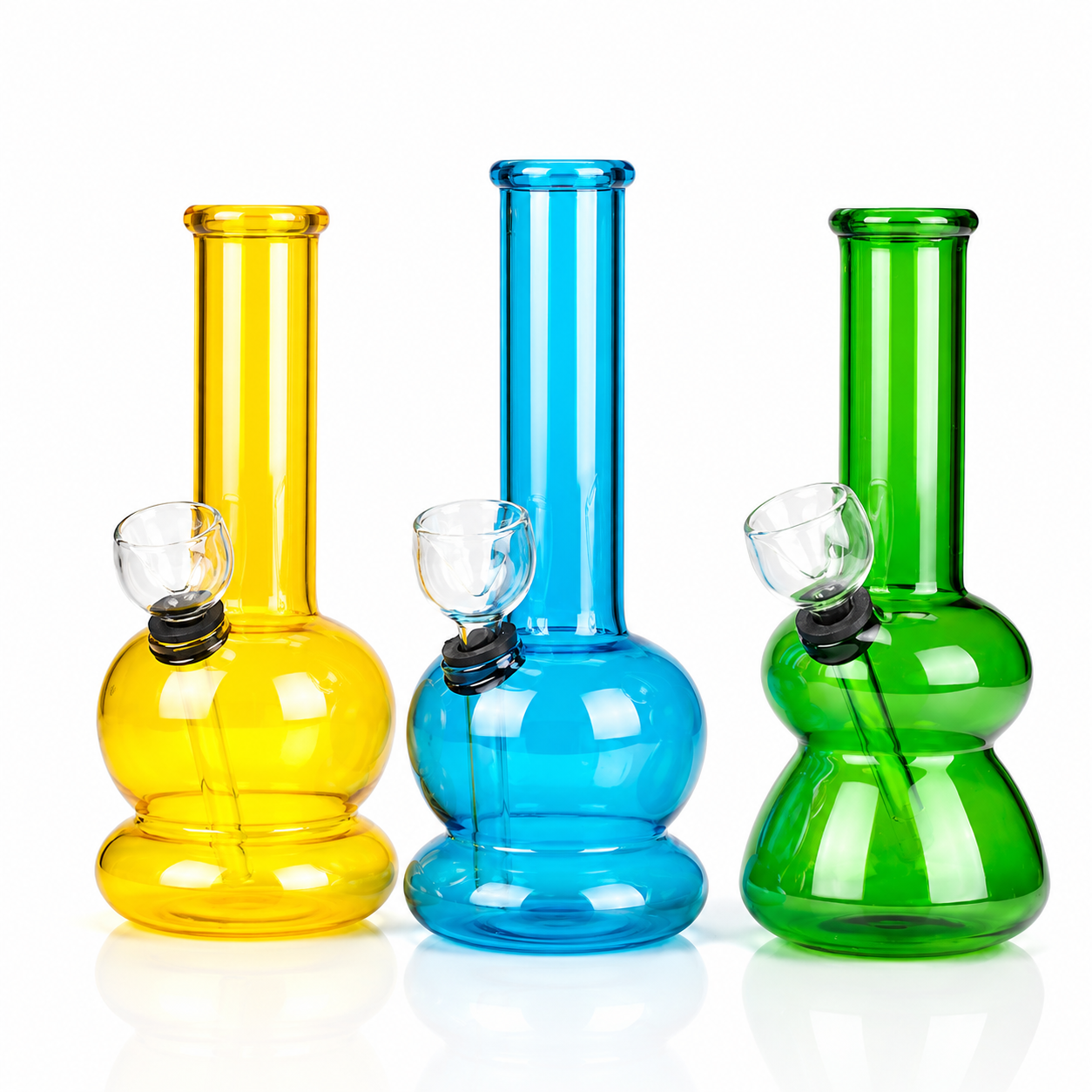 6" Mini Bong Mixed Colors (2 pcs)