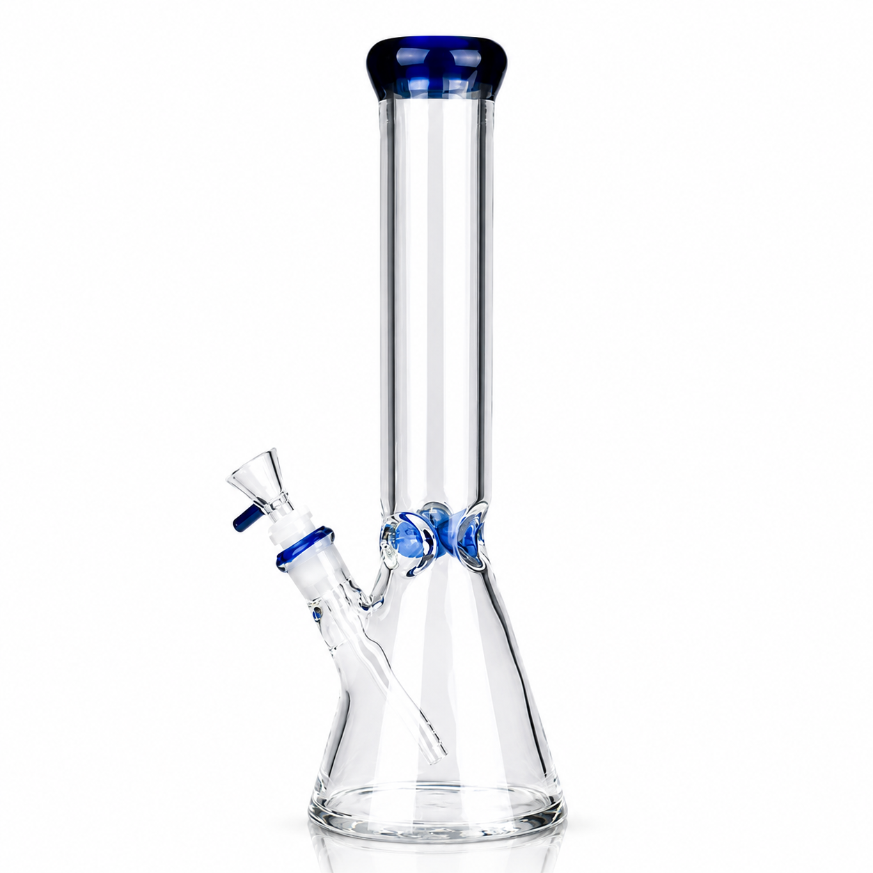 14" Heavy Thick Base Beaker 9mm 3 pcs — Color