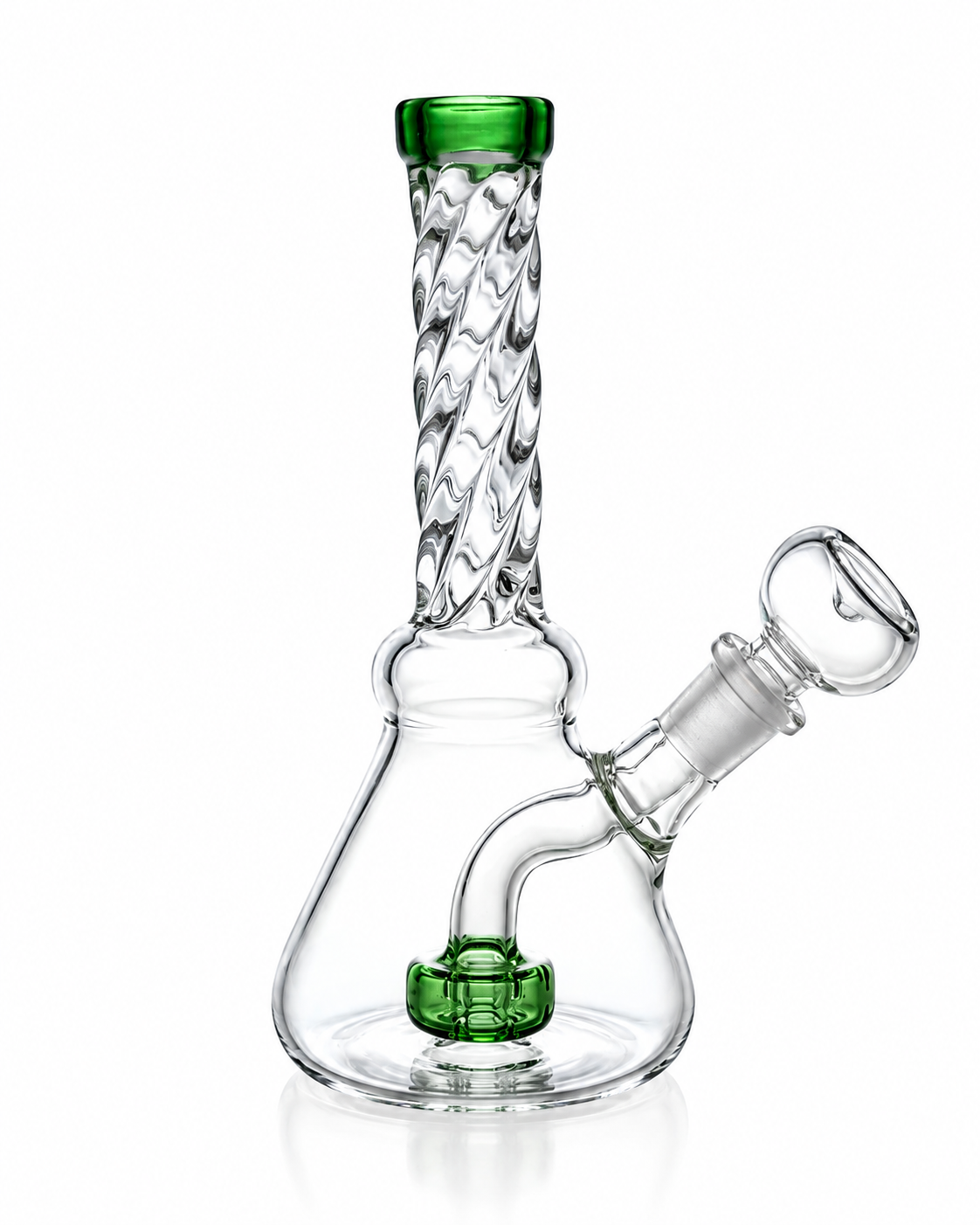 6" Conical Base Shower Twist Hand Mixed Colors