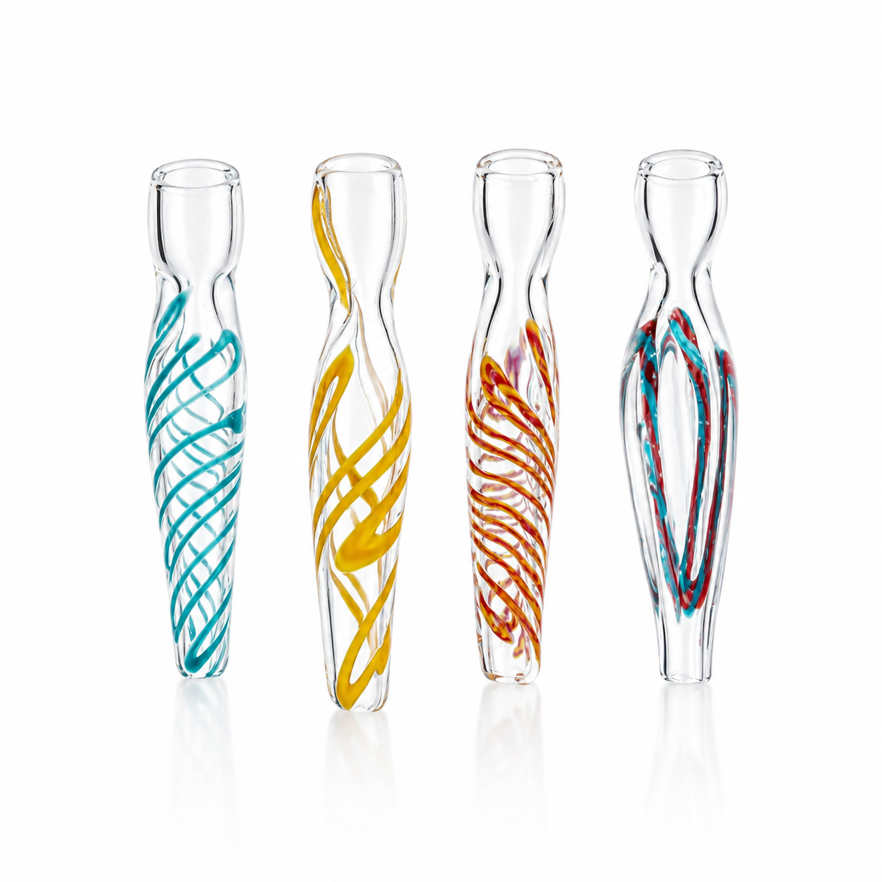 3" One Hitter Silver Multi Colors (Pack of 2 pcs)